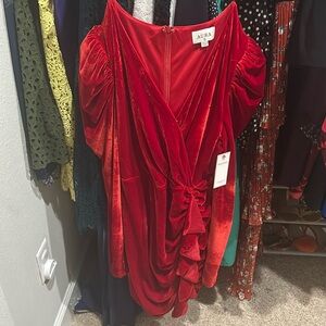 NWT red dress! Perfect for holidays! Size medium